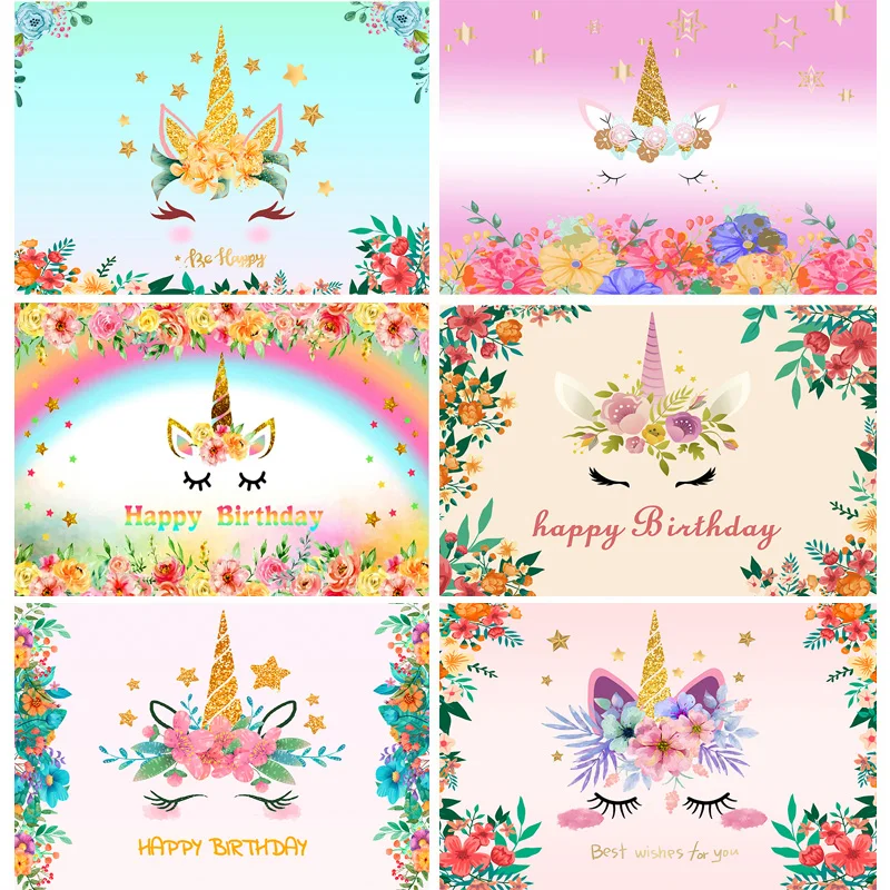 Vinyl Unicorn Birthday Photography Backdrops Newborn Baby Portrait Photo Background Studio Photocalls Props 21531-b5
Vinyl Unicorn Birthday Photography Backdrops Newborn Baby Portrait Photo Background Studio Photocalls Props 21531-b5