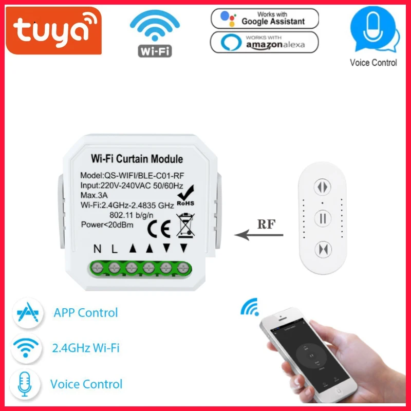Tuya Smart Life, Wi-Fi, RF433 шторой переключатель модули автоматизации электрические роликовые ставни солнцезащитный крем Alexa Google умный дом
Tuya Smart Life, Wi-Fi, RF433 шторой переключатель модули автоматизации электрические роликовые ставни солнцезащитный крем Alexa Google умный дом