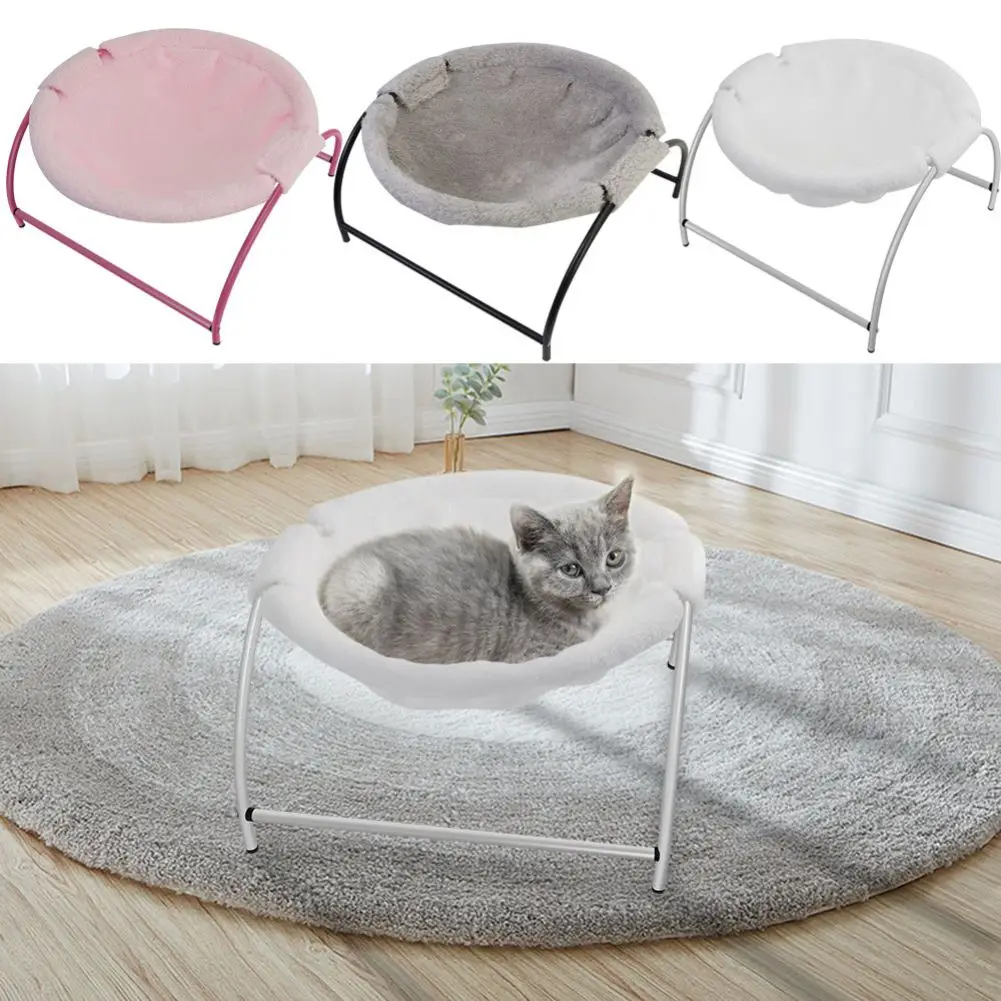 Pet Cat Winter Detachable Cradle Chair Warm and Comfortable Breathable Round Hammock Plush Pet Hammock Freestanding Dog Bed 
Pet Cat Winter Detachable Cradle Chair Warm and Comfortable Breathable Round Hammock Plush Pet Hammock Freestanding Dog Bed