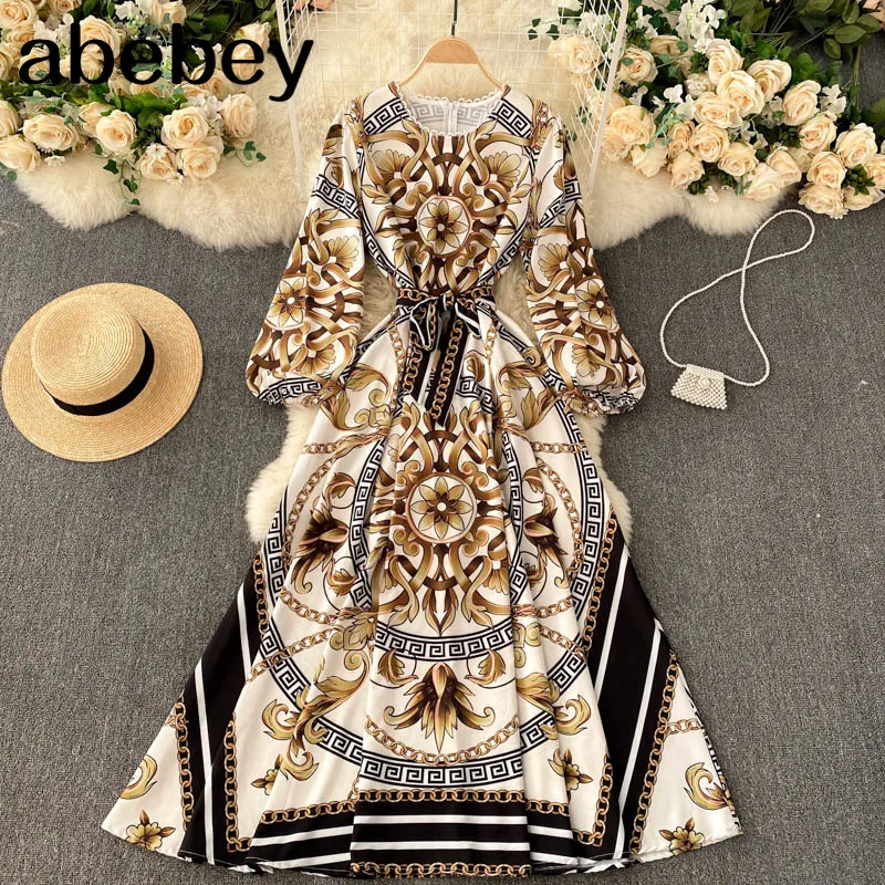 Women Pleated Flower Dress French Sweet Puff Sleeve O Neck A-line Dresses Spring Bohemian Casual Vacation Midi Dress
Women Pleated Flower Dress French Sweet Puff Sleeve O Neck A-line Dresses Spring Bohemian Casual Vacation Midi Dress