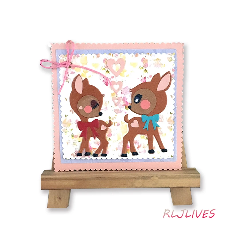 Deer Metal Cutting Dies Stencils for DIY Scrapbooking photo album Decorative Embossing DIY Paper Cards
Deer Metal Cutting Dies Stencils for DIY Scrapbooking photo album Decorative Embossing DIY Paper Cards