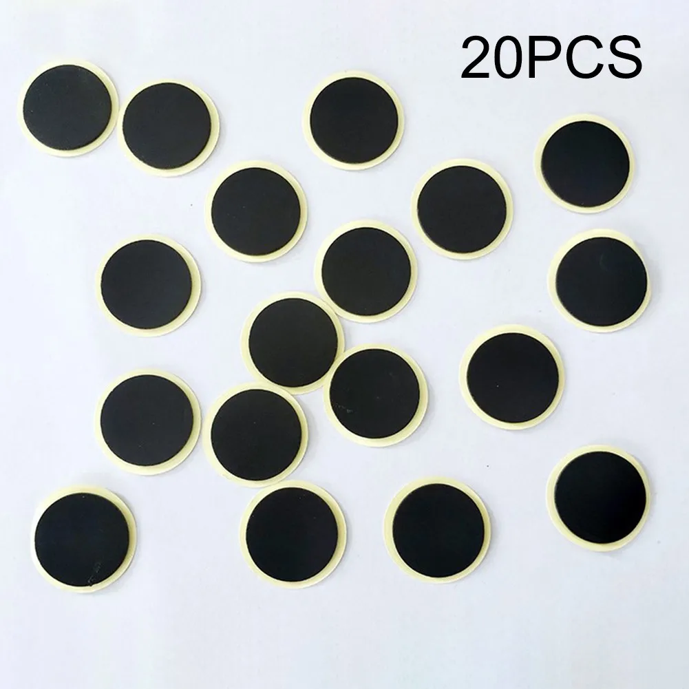 20pcs Tyre Inner Tube Puncture Repair Bicycle Mountain Bike 25 MM Patches Quad Bicycle Repair Patches Tire Patch Repair Tool
20pcs Tyre Inner Tube Puncture Repair Bicycle Mountain Bike 25 MM Patches Quad Bicycle Repair Patches Tire Patch Repair Tool