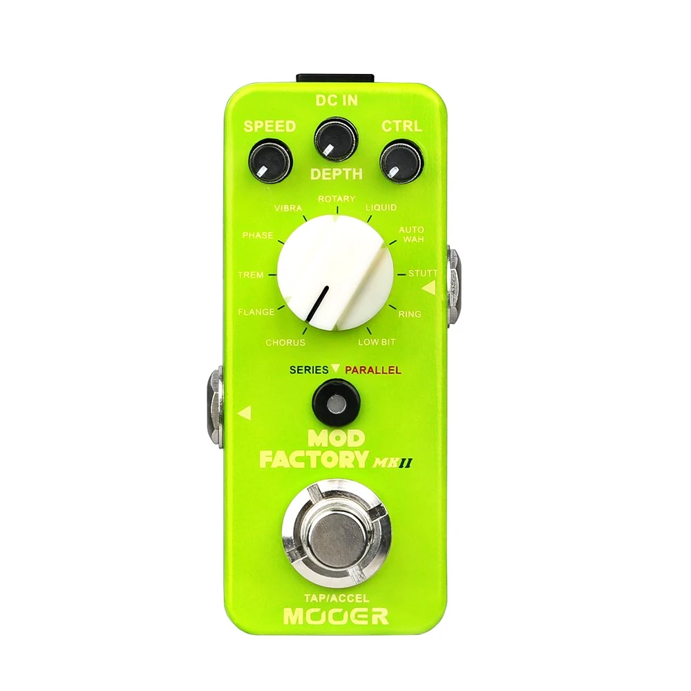 Mooer MOD FACTORY MKII Multi Modulation Guitar Effect Pedal 11 Modulation Effects Tap Tempo True Bypass Full Metal Shell
Mooer MOD FACTORY MKII Multi Modulation Guitar Effect Pedal 11 Modulation Effects Tap Tempo True Bypass Full Metal Shell