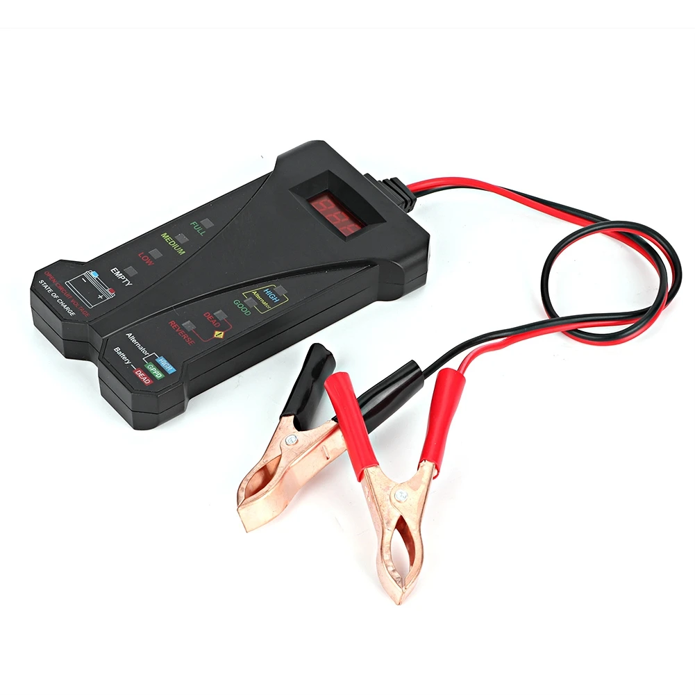 Car Battery Detector Digital Display 12V LED Battery Tester Analyzer Diagnostic Tool
Car Battery Detector Digital Display 12V LED Battery Tester Analyzer Diagnostic Tool