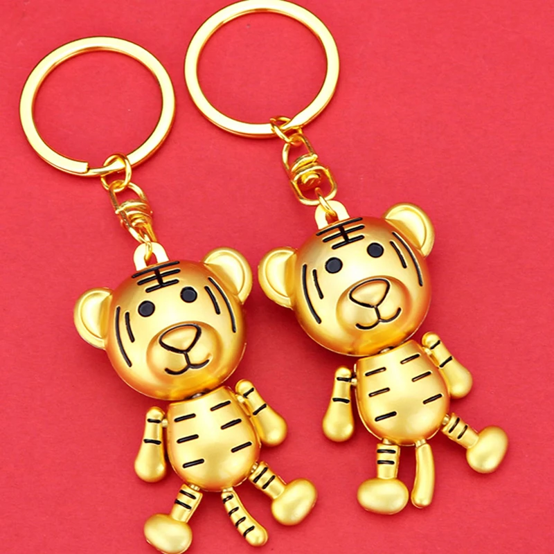 Year of Tiger Cartoon Tiger Keychain New Year Wishful Mascot Metal Keychain Metal Keychain Bag Charm 
Year of Tiger Cartoon Tiger Keychain New Year Wishful Mascot Metal Keychain Metal Keychain Bag Charm