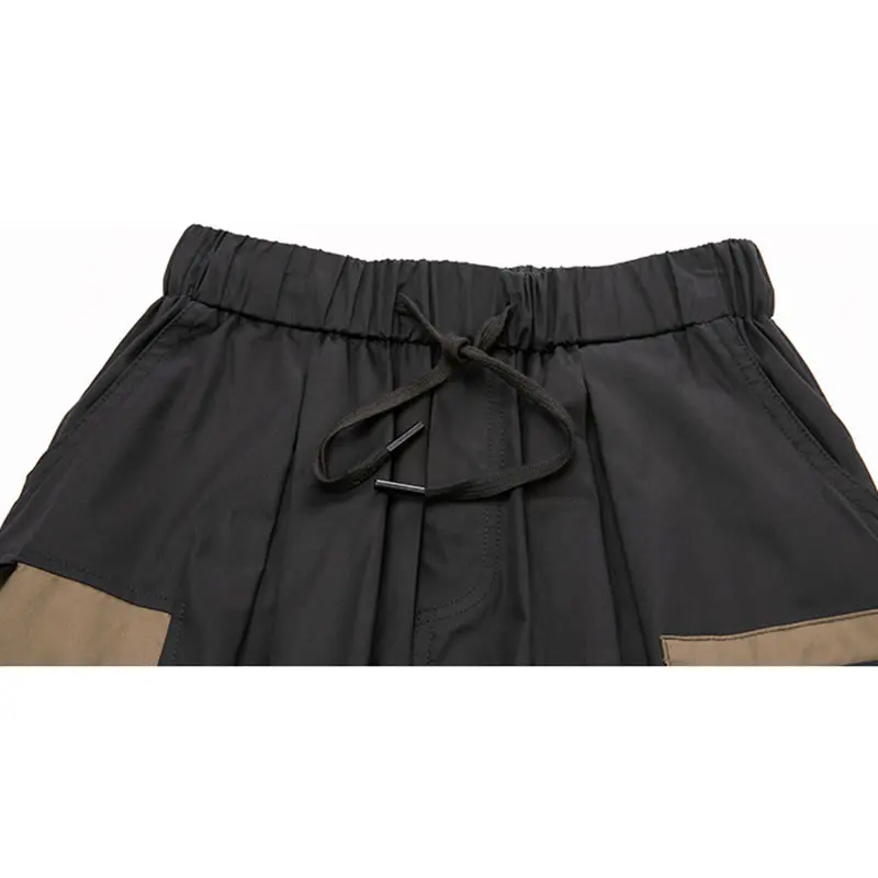 XITAO Contrast Color Splicing Pants Women Loose Calf-length Pants Casual Fashion Patchwork Pocket 2021 Summer New LDD1263 
XITAO Contrast Color Splicing Pants Women Loose Calf-length Pants Casual Fashion Patchwork Pocket 2021 Summer New LDD1263