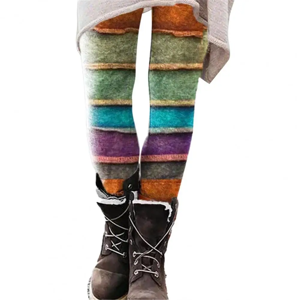 Women Spring Pants Stripes Print Long Trousers Ladies Skinny Leggings Autumn Casual Daily Wear Pants 2021
Women Spring Pants Stripes Print Long Trousers Ladies Skinny Leggings Autumn Casual Daily Wear Pants 2021