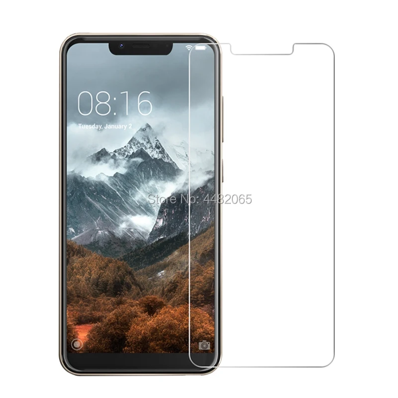2 шт./лот для Wiko View2 Go закаленное стекло прозрачная 9H 2.5D Защитная пленка экрана