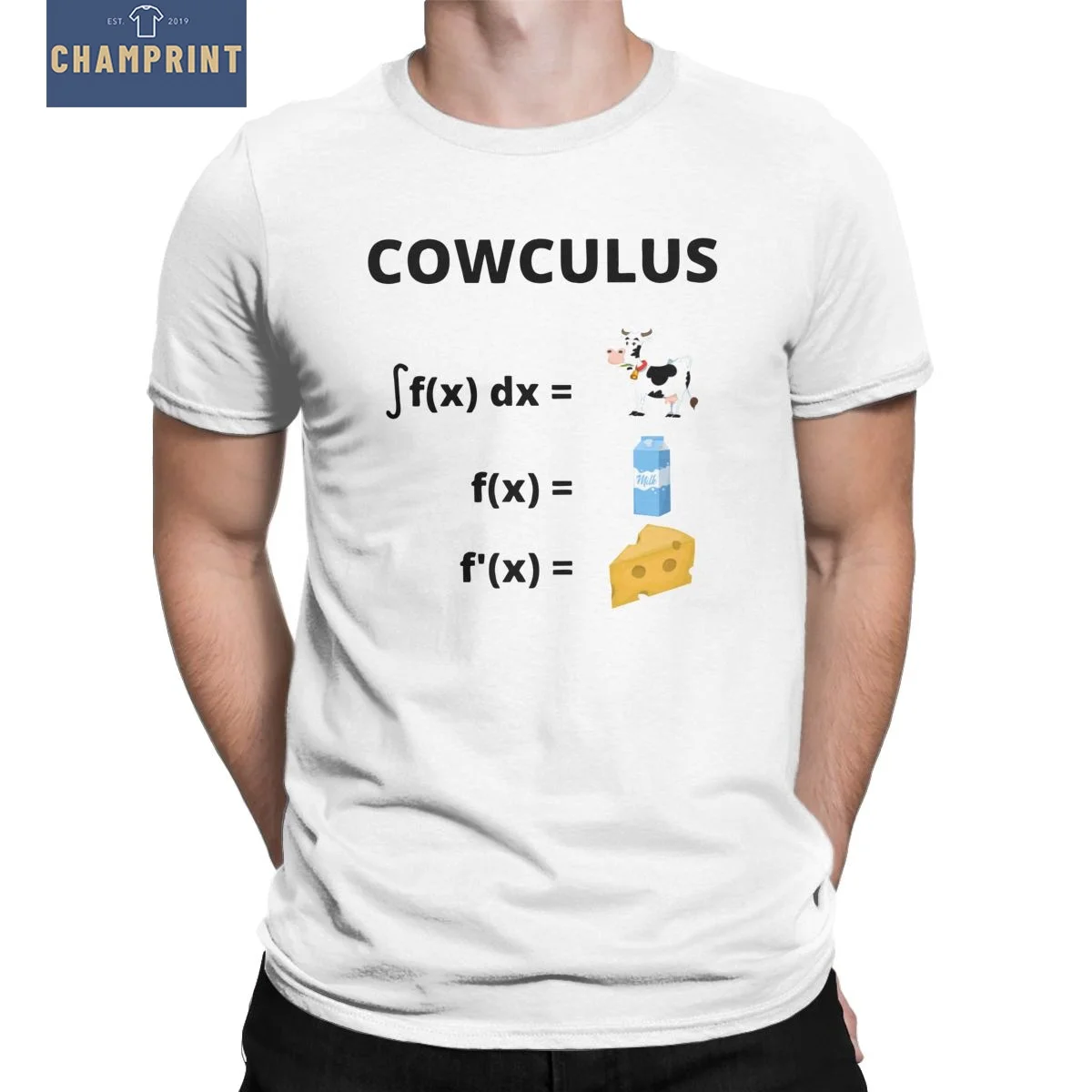 Funny Cowculus Calculus F(x) Dx Cow Milk Cheese Math Men T Shirts Awesome Tees Short Sleeve Crewneck T-Shirt Cotton Printed Tops
Funny Cowculus Calculus F(x) Dx Cow Milk Cheese Math Men T Shirts Awesome Tees Short Sleeve Crewneck T-Shirt Cotton Printed Tops