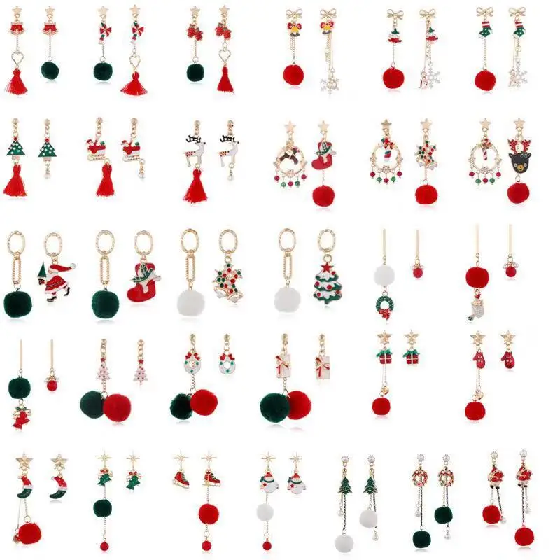 Christmas Pompom Metal Dripping Earrings Snowman Jewelry Christmas Tree Stud Earring For Women Creative Party Accessories Girl
Christmas Pompom Metal Dripping Earrings Snowman Jewelry Christmas Tree Stud Earring For Women Creative Party Accessories Girl