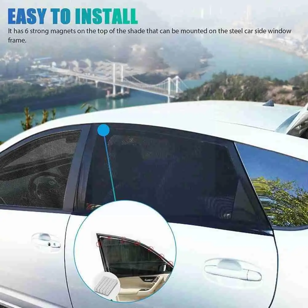 New Magnetic Car Sun Shade UV Protection Car Curtain Mesh Protection Summer Visor Window Car Fil Window Sun Sunshade Side W Z2W6
New Magnetic Car Sun Shade UV Protection Car Curtain Mesh Protection Summer Visor Window Car Fil Window Sun Sunshade Side W Z2W6