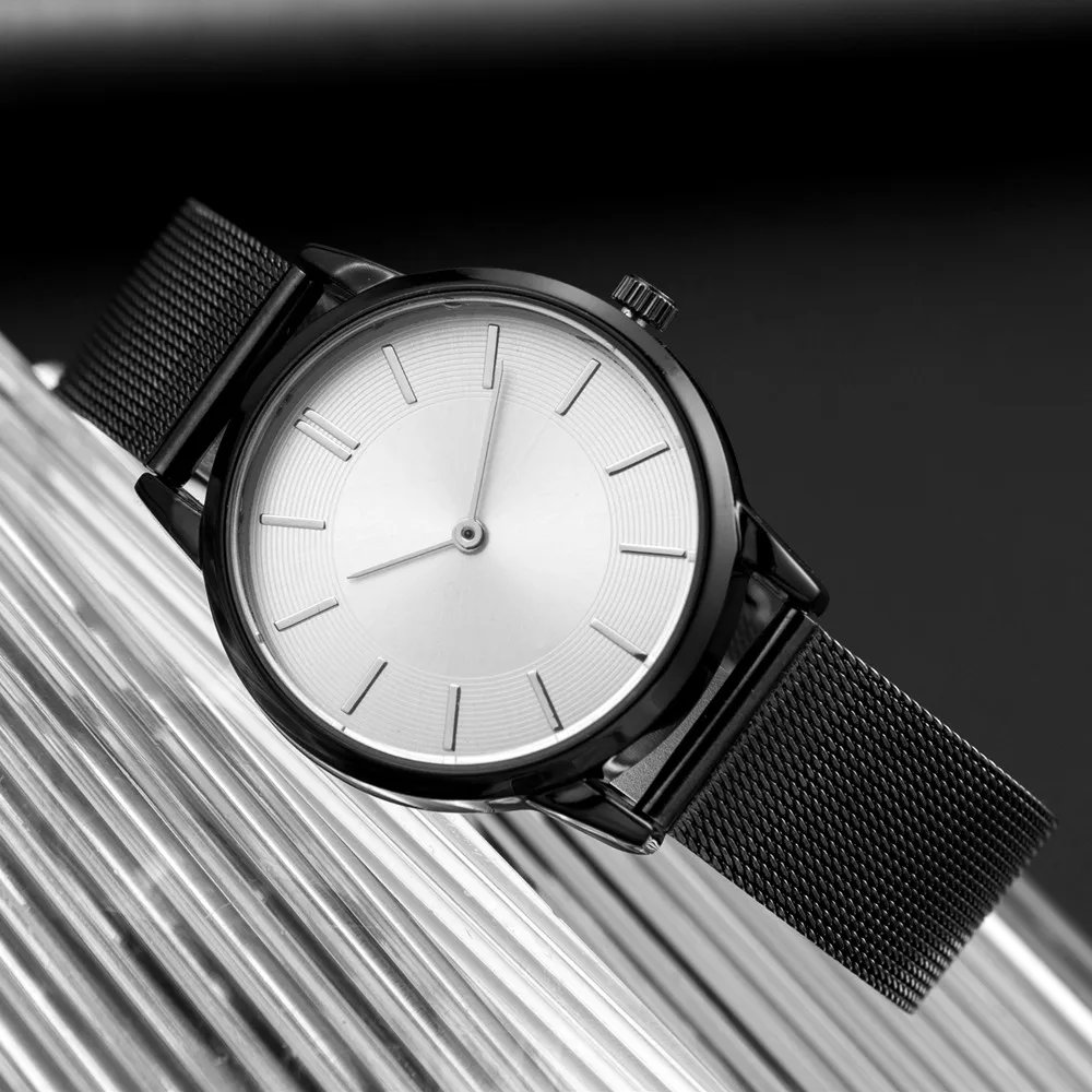 Simple Watch for Men Mesh Belt Stainless Steel Watchband Men Quartz Wristwatches Casual Military Sports Clock montre homme
Simple Watch for Men Mesh Belt Stainless Steel Watchband Men Quartz Wristwatches Casual Military Sports Clock montre homme