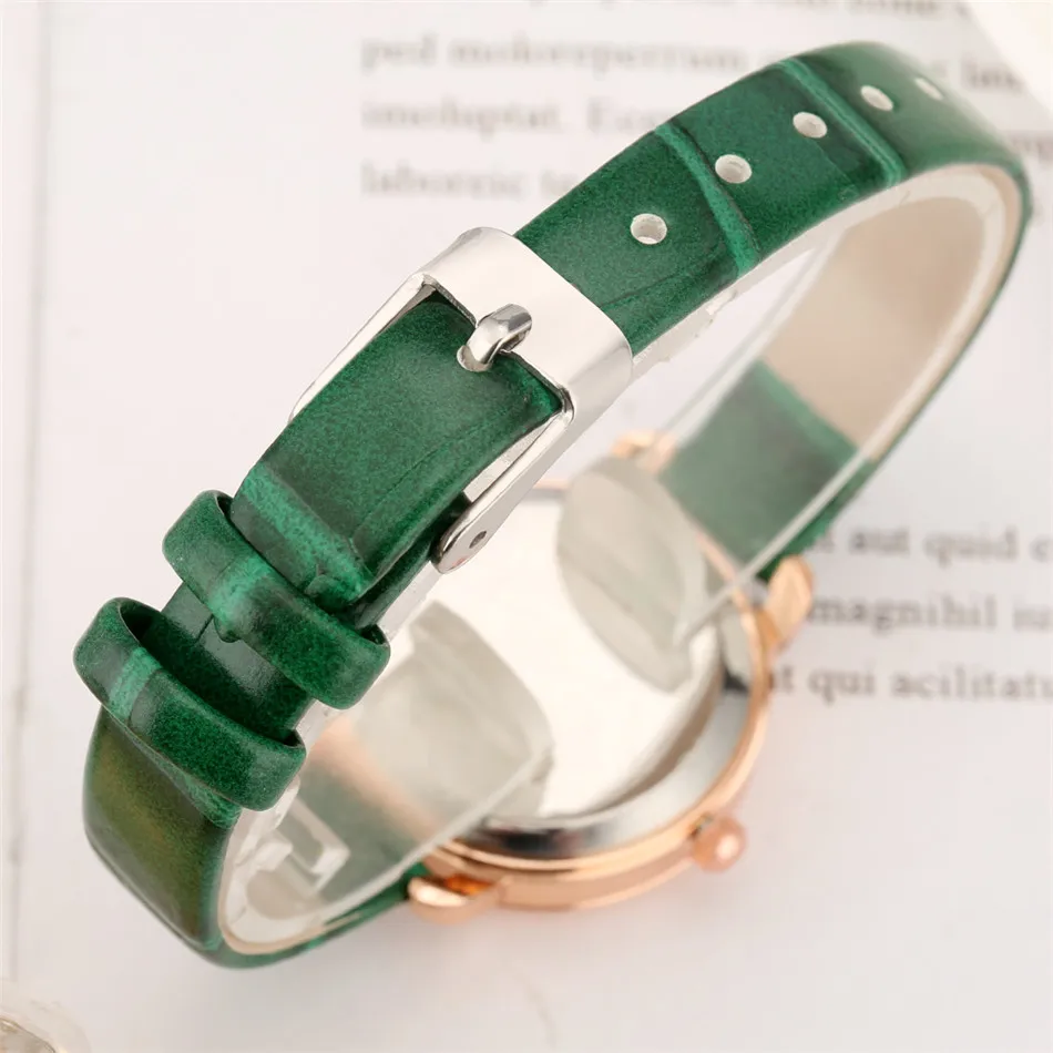 Elegant Female Leather Wristwatch Rose Gold Arabic Numerals Analog Display Women's Watches Quartz Timepiece Gifts for Lady
Elegant Female Leather Wristwatch Rose Gold Arabic Numerals Analog Display Women's Watches Quartz Timepiece Gifts for Lady