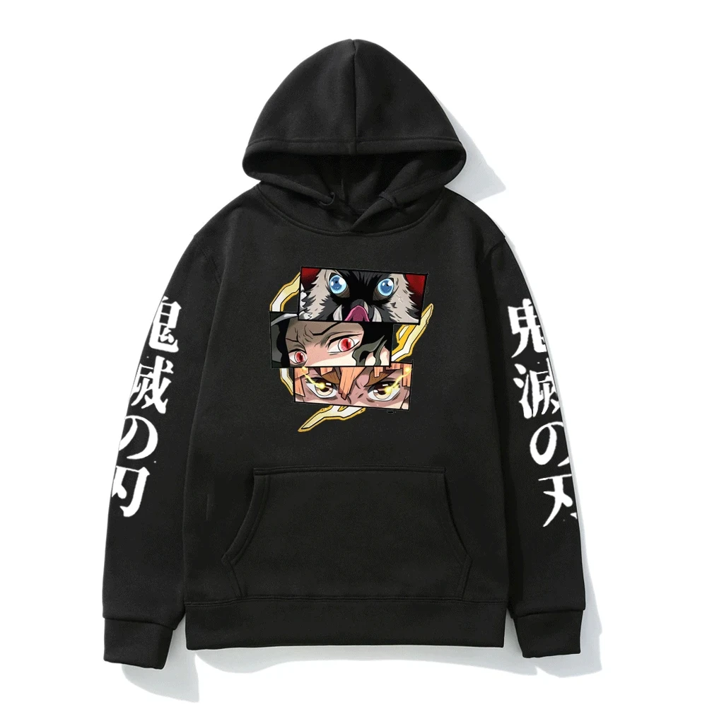 Anime Demon Slayer Oversized Hoodie Men Women Hashibira Inosuke Agatsuma Zenitsu Kamado Nezuko Eyes Print Manga Sweatshirt New
Anime Demon Slayer Oversized Hoodie Men Women Hashibira Inosuke Agatsuma Zenitsu Kamado Nezuko Eyes Print Manga Sweatshirt New