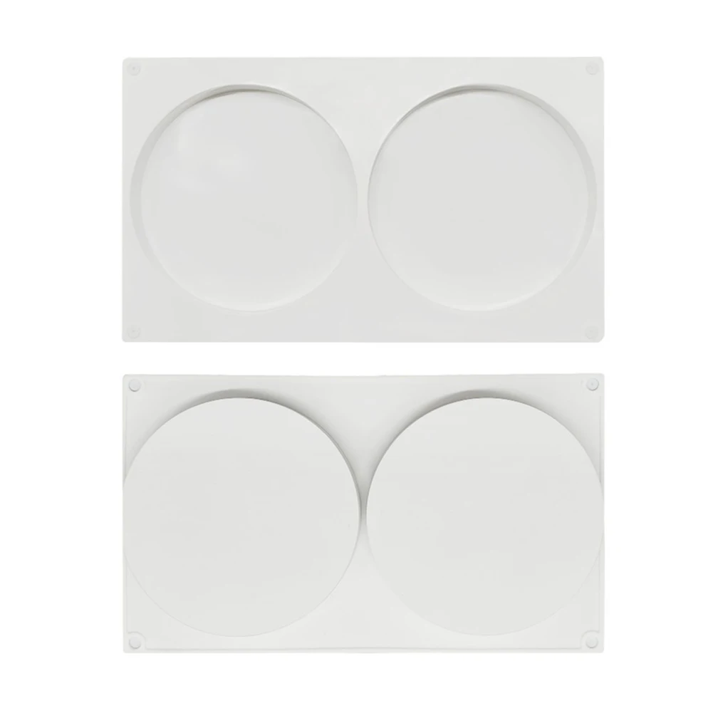 Silicone Cake Mold 2-Cavity Large Round Shape Mould Dessert DIY Baking Tray Silicone Cake Mold Muffin Cup Cake Bakeware
Silicone Cake Mold 2-Cavity Large Round Shape Mould Dessert DIY Baking Tray Silicone Cake Mold Muffin Cup Cake Bakeware