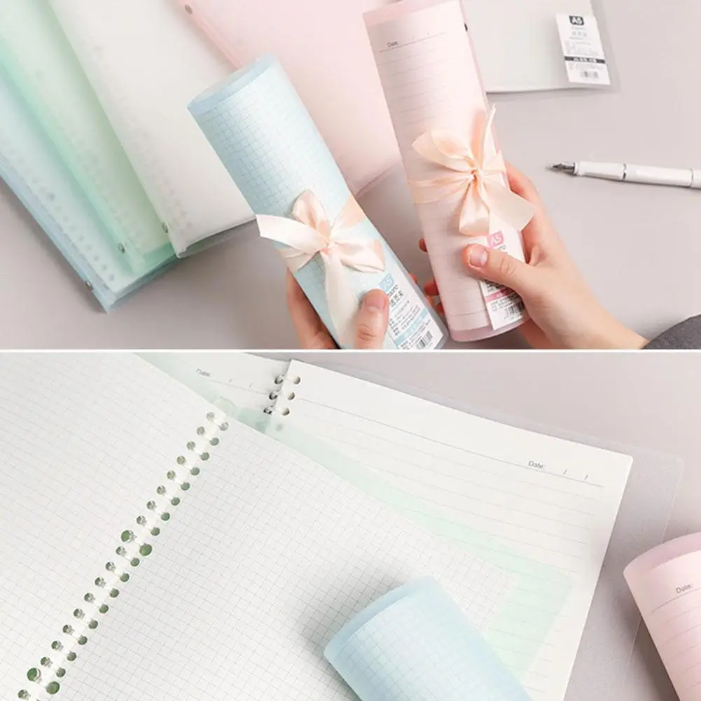 Grid Loose-Leaf Book Transparent Macaron Notebook Inner A5 Notebook Office Core School Binder Ring Diary Supplies Plan Bind J9R6
Grid Loose-Leaf Book Transparent Macaron Notebook Inner A5 Notebook Office Core School Binder Ring Diary Supplies Plan Bind J9R6