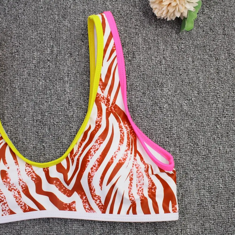 Sexy Swimsuit Women Bikini Micro Swimming Suit for Bathing Suit Beachwear Patchwork Stripe Print Swimwear Women 2020 Bikinis Set
Sexy Swimsuit Women Bikini Micro Swimming Suit for Bathing Suit Beachwear Patchwork Stripe Print Swimwear Women 2020 Bikinis Set