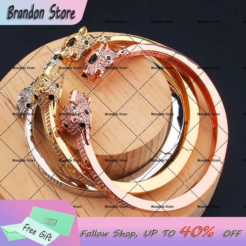 Original Ctr Titanium Steel Bracelet Ring High Quality Zircon Green Eye Leopard Bracelet Ring Men And Women Hip Hop Party Gift
Original Ctr Titanium Steel Bracelet Ring High Quality Zircon Green Eye Leopard Bracelet Ring Men And Women Hip Hop Party Gift