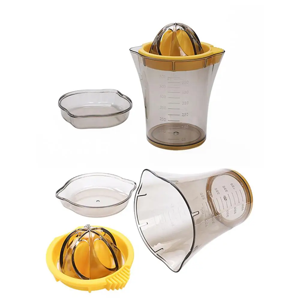 Manual Citrus Juicer Hand Squeezer With Built-in Measuring Cup Lemon Fruit Juicer Citrus Press Machine For Dropshipping In Stock
Manual Citrus Juicer Hand Squeezer With Built-in Measuring Cup Lemon Fruit Juicer Citrus Press Machine For Dropshipping In Stock