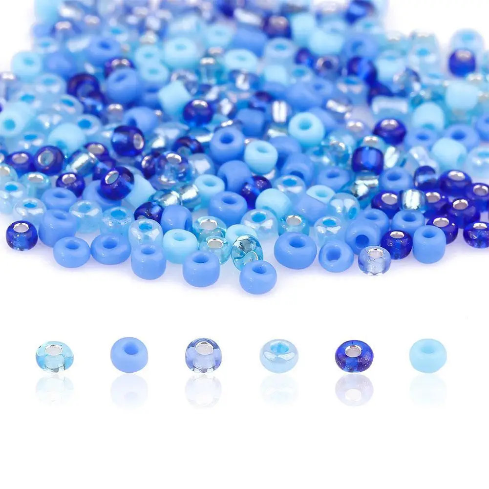 Multi-color Handmade Diy Beaded Material Hairpin Tassel Jewelry Glass Beads Set Classic Blue Beads Accessories Wholesale
Multi-color Handmade Diy Beaded Material Hairpin Tassel Jewelry Glass Beads Set Classic Blue Beads Accessories Wholesale