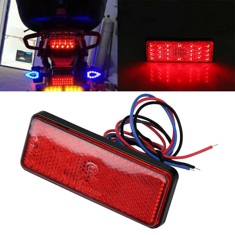 1PCS 24LED Motorcycle LED Brake Light Rear Light Brake LED Reflector Motorbike Stop Light Moto Tail Light 12V
1PCS 24LED Motorcycle LED Brake Light Rear Light Brake LED Reflector Motorbike Stop Light Moto Tail Light 12V