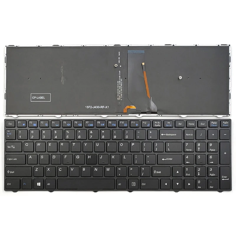 Новая белая клавиатура для ноутбука Clevo NB50TJ1 NB50TK1 NB50TL NB50TZ NB55TJ1 NB55TK1|Клавиатуры