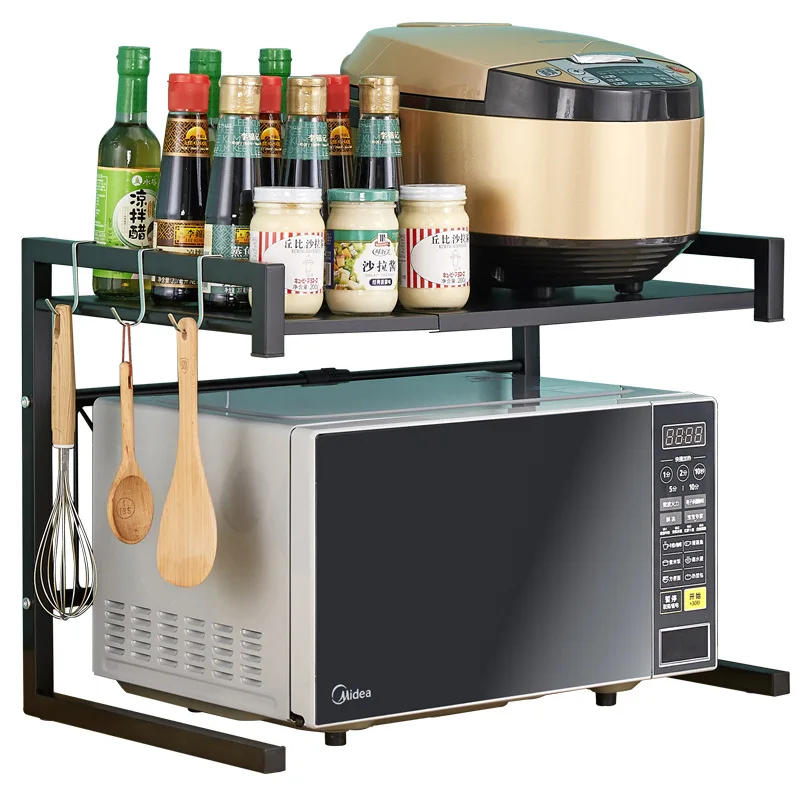Microwave Stand Telescopic Microwave Oven Rack Multifunctional Kitchen Storage Shelf Dish Dying Rack for Home Kitchen Organizer
Microwave Stand Telescopic Microwave Oven Rack Multifunctional Kitchen Storage Shelf Dish Dying Rack for Home Kitchen Organizer