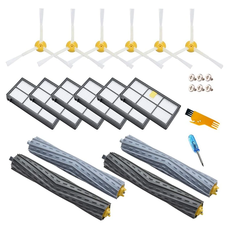 16PCS Replenishment Kit for IRobot Roomba 800 900 Series Robotic Vacuum Cleaner Accessory with Replacement Parts
16PCS Replenishment Kit for IRobot Roomba 800 900 Series Robotic Vacuum Cleaner Accessory with Replacement Parts