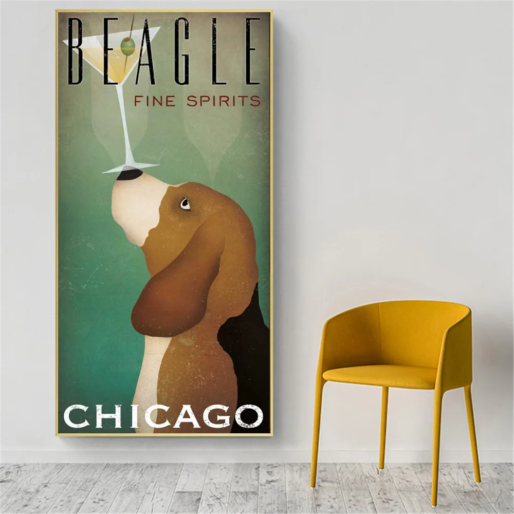 Coffee Wall Art Retro Dog Vintage Poster Prints Wall Canvas Pictures for Living Room Modern Minimalist Painting Home Decor
Coffee Wall Art Retro Dog Vintage Poster Prints Wall Canvas Pictures for Living Room Modern Minimalist Painting Home Decor