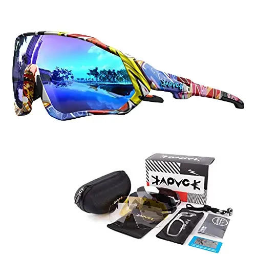Polarized cycling glasses with 5 interchangeable lenses TR90 frame for men women sports sunglasses MTB
Polarized cycling glasses with 5 interchangeable lenses TR90 frame for men women sports sunglasses MTB