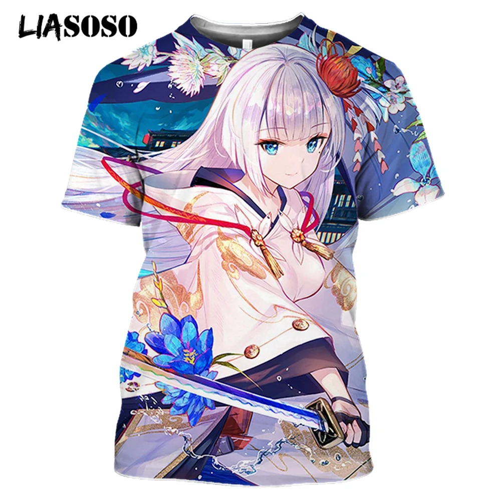 LIASOSO 3D Print Unisex Japan Anime Azur Lane Girls Tshirt Summer T-shirt Casual Harajuku Cool Street Short Sleeve Hip Pop Tops
LIASOSO 3D Print Unisex Japan Anime Azur Lane Girls Tshirt Summer T-shirt Casual Harajuku Cool Street Short Sleeve Hip Pop Tops