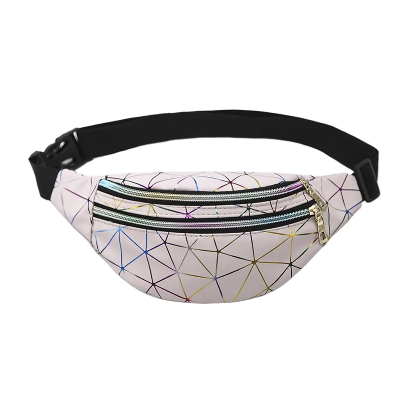 2021 Holographic Chest Bags Women Pink Silver Fanny Pack Female Belt Bag Black Geometric Waist Packs Waist Phone Pouch
2021 Holographic Chest Bags Women Pink Silver Fanny Pack Female Belt Bag Black Geometric Waist Packs Waist Phone Pouch