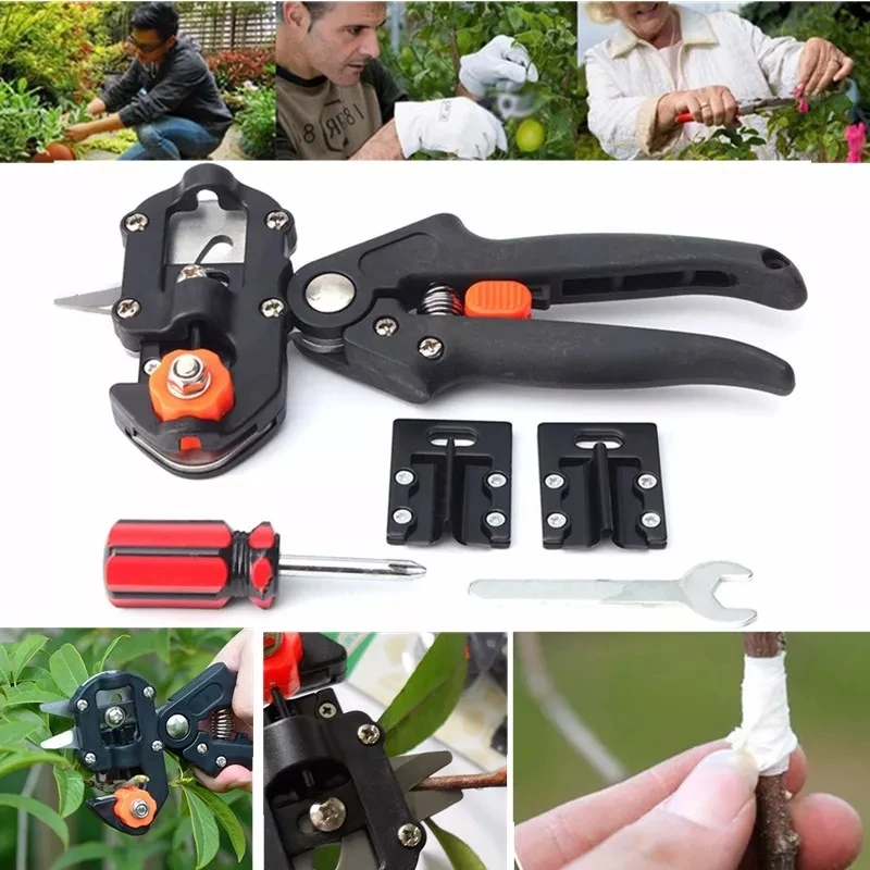 Professional Garden Grafting Pruning Pruner Cutting Pruning Shears Tools Kit with Grafting Tape for Fruit Tree
Professional Garden Grafting Pruning Pruner Cutting Pruning Shears Tools Kit with Grafting Tape for Fruit Tree