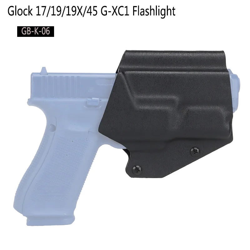 Kydex Gun Holster for Glock 17/19/19X/45 G-XC1 Flashlight with QLS 19 22 Pistol Case Holster Concealed Carry K Sheath Belt Clip
Kydex Gun Holster for Glock 17/19/19X/45 G-XC1 Flashlight with QLS 19 22 Pistol Case Holster Concealed Carry K Sheath Belt Clip