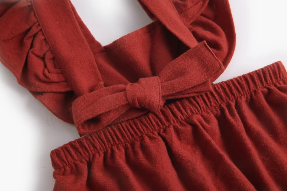 Spring Autumn Newborn Baby Clothing Baby Boy Girl Cotton Rompers Solid Jumpsuit Ruffle Sleeveless One-Piece with Bow Clothes
Spring Autumn Newborn Baby Clothing Baby Boy Girl Cotton Rompers Solid Jumpsuit Ruffle Sleeveless One-Piece with Bow Clothes