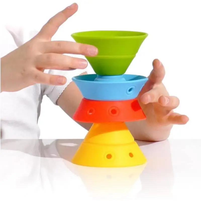 Development Early Education Toy Parent-child Interactive Game 1Pc Multicolor Convertible Cones Building Toys Kids Brain
Development Early Education Toy Parent-child Interactive Game 1Pc Multicolor Convertible Cones Building Toys Kids Brain