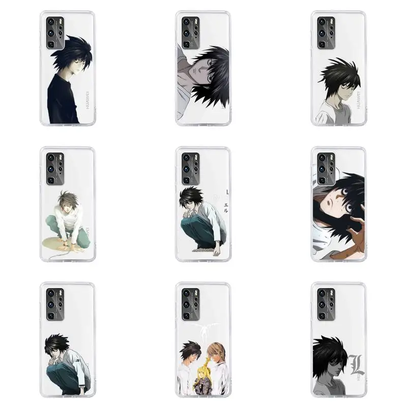 Death Note L·Lawliet Phone Case For Huawei P40 P30 P20 Mate Honor 10i 30 20 i 10 40 8x 9x Pro Lite Transparent Cover 
Death Note L·Lawliet Phone Case For Huawei P40 P30 P20 Mate Honor 10i 30 20 i 10 40 8x 9x Pro Lite Transparent Cover