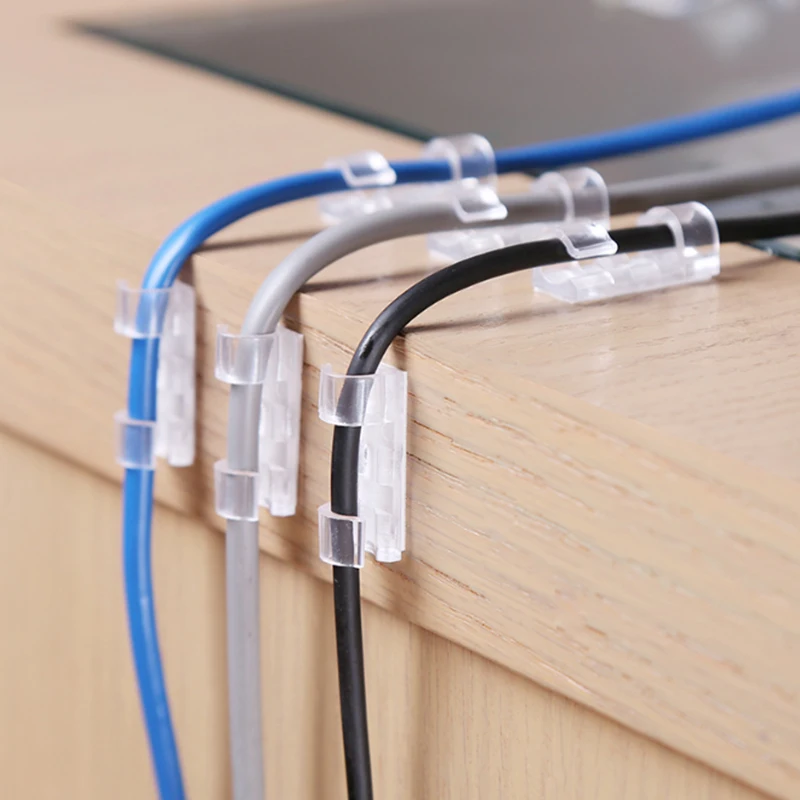 10pcs Cable Winder Clip Adhesive Charger Clasp Desk Wire Cord Earphone Telephone Line Tie Fixer Organizer Car Wall Clamp
10pcs Cable Winder Clip Adhesive Charger Clasp Desk Wire Cord Earphone Telephone Line Tie Fixer Organizer Car Wall Clamp