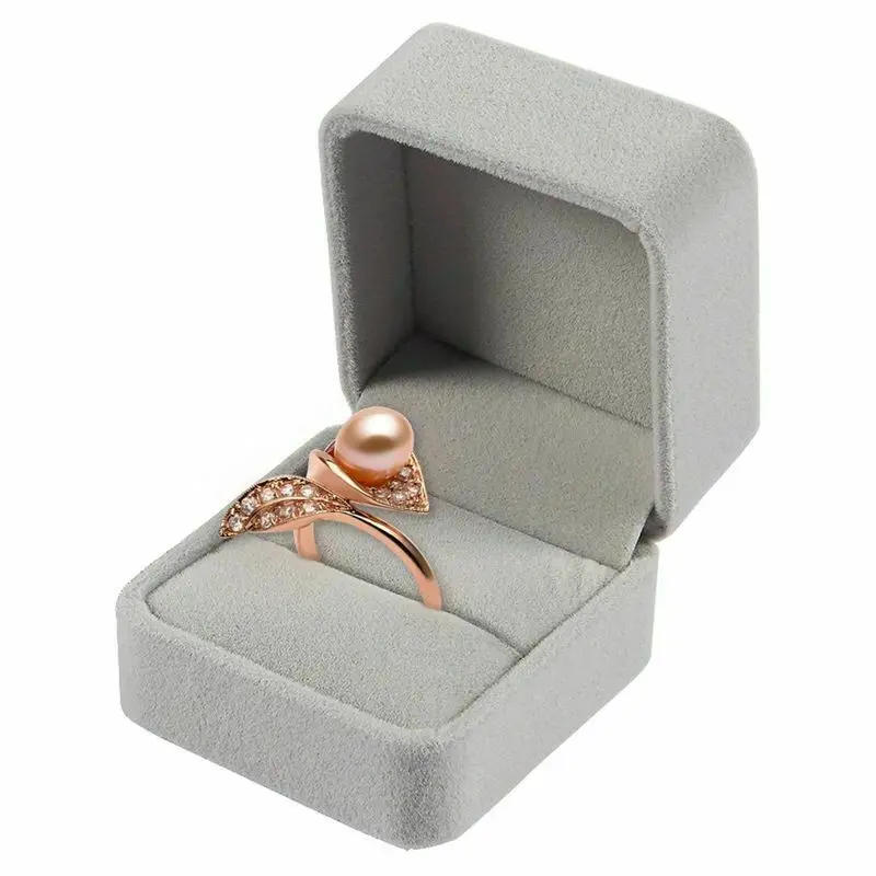6 Pcs Jewelry Box Set, Velvet Gift Box & Single Ring Box Case for Proposal, Grey
6 Pcs Jewelry Box Set, Velvet Gift Box & Single Ring Box Case for Proposal, Grey