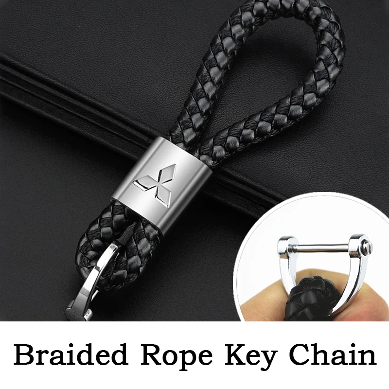 3D Car Logo Braided Rope Leather Key Chain Emblem Metal Key Ring Key Holder For Mitsubishi Ralliart Lancer 9 10 Asx Outlander
3D Car Logo Braided Rope Leather Key Chain Emblem Metal Key Ring Key Holder For Mitsubishi Ralliart Lancer 9 10 Asx Outlander