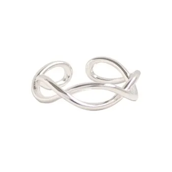 Simple Open Ring Couple Ring Adjustable Female Trendy Student Sterling Silver Tail Ring Little Finger R20.01
Simple Open Ring Couple Ring Adjustable Female Trendy Student Sterling Silver Tail Ring Little Finger R20.01