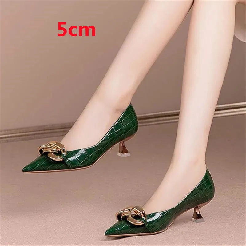 Cresfimix Zapatos De Mujer Women Classic Green Pu Leather European Style Party Night Club 5cm Stiletto Heel Shoes Sapatos A9429
Cresfimix Zapatos De Mujer Women Classic Green Pu Leather European Style Party Night Club 5cm Stiletto Heel Shoes Sapatos A9429