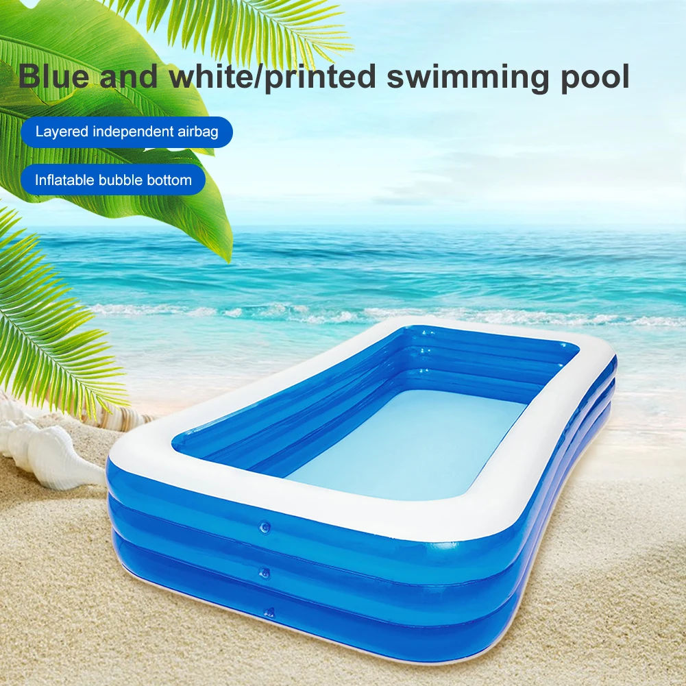 Summer Thicken Inflatable Swimming Pool Adults Kids Pool Bathing Tub Outdoor Indoor Family Swimming Water Pool Nflatable Bathtub
Summer Thicken Inflatable Swimming Pool Adults Kids Pool Bathing Tub Outdoor Indoor Family Swimming Water Pool Nflatable Bathtub