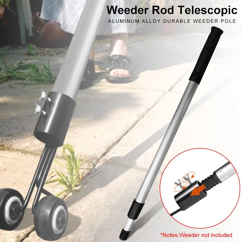 Weeder Handle Weed Remover Rod Weeder Pole Telescopic Aluminum Alloy Durable For Garden Courtyard Manual Weeding Root Puller
Weeder Handle Weed Remover Rod Weeder Pole Telescopic Aluminum Alloy Durable For Garden Courtyard Manual Weeding Root Puller
