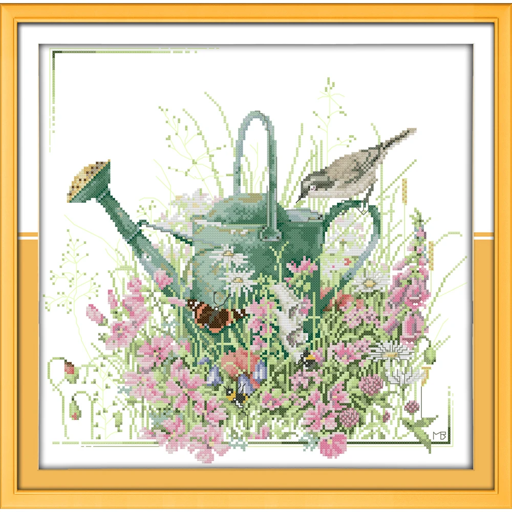 Joy Sunday Gardening Chinese Cross Stitch Kits Ecological Cotton Stamped Printed 14CT 11CT DIY Gift Wedding Decoration For Home
Joy Sunday Gardening Chinese Cross Stitch Kits Ecological Cotton Stamped Printed 14CT 11CT DIY Gift Wedding Decoration For Home
