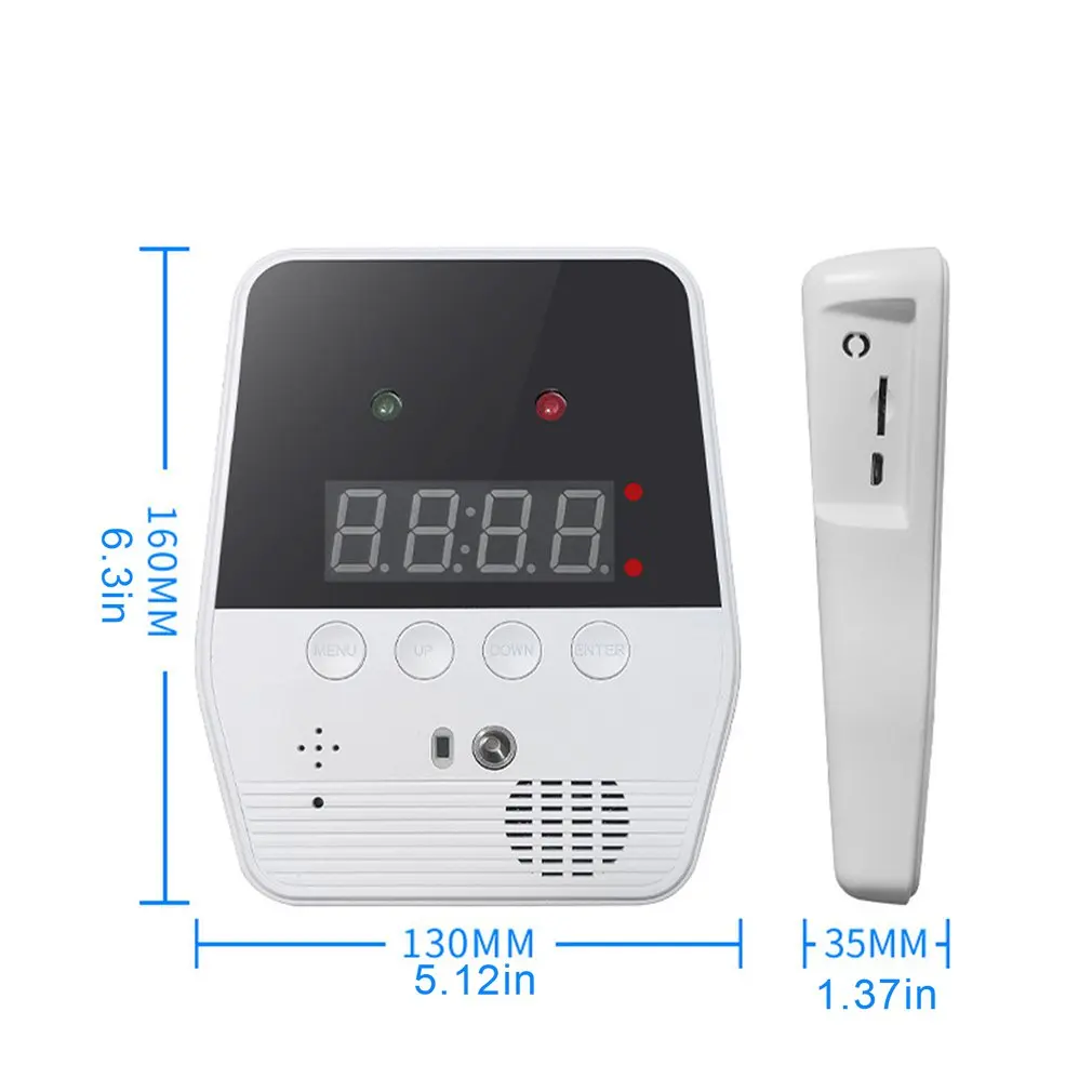 F107 Voice Broadcast Non-contact Infrared Wall-mounted Self-service Thermometer Intelligent Sensing Hands-free
F107 Voice Broadcast Non-contact Infrared Wall-mounted Self-service Thermometer Intelligent Sensing Hands-free