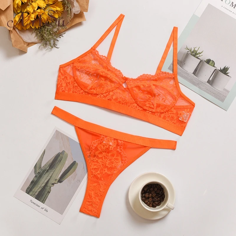 Artsu Sexy Lingerie Women's Underwear Lace Wireless Bralette Transparent Hollow Out 15 Color Bra Panty Set Underwear Set Clothes
Artsu Sexy Lingerie Women's Underwear Lace Wireless Bralette Transparent Hollow Out 15 Color Bra Panty Set Underwear Set Clothes
