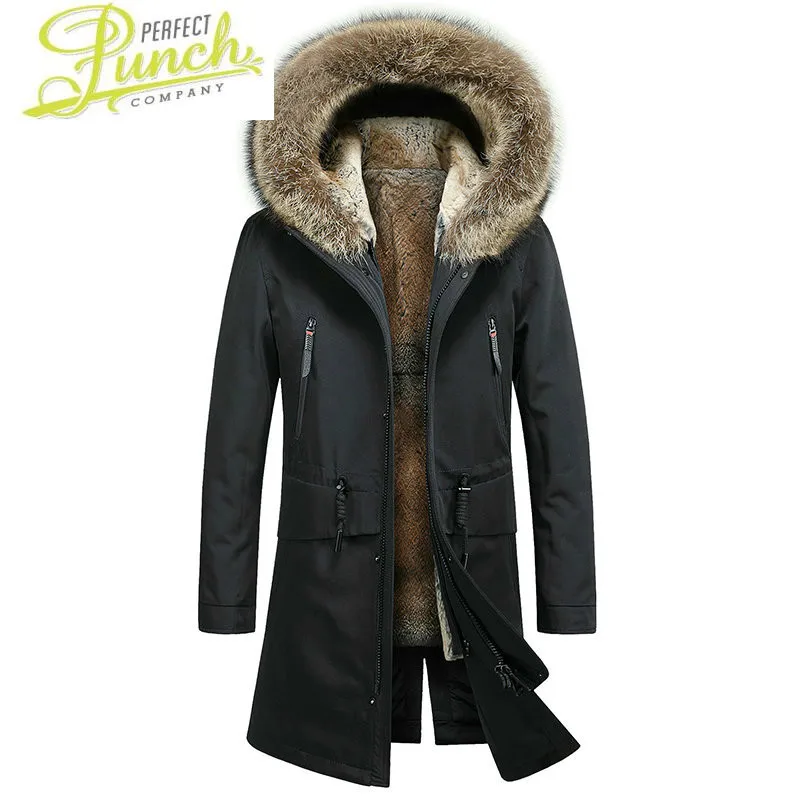 Men Natural Rabbit Real Liner Raccoon Fur Collar Hooded Warm Parka Plus Size Winter Coat SP18D9747E YY702
Men Natural Rabbit Real Liner Raccoon Fur Collar Hooded Warm Parka Plus Size Winter Coat SP18D9747E YY702