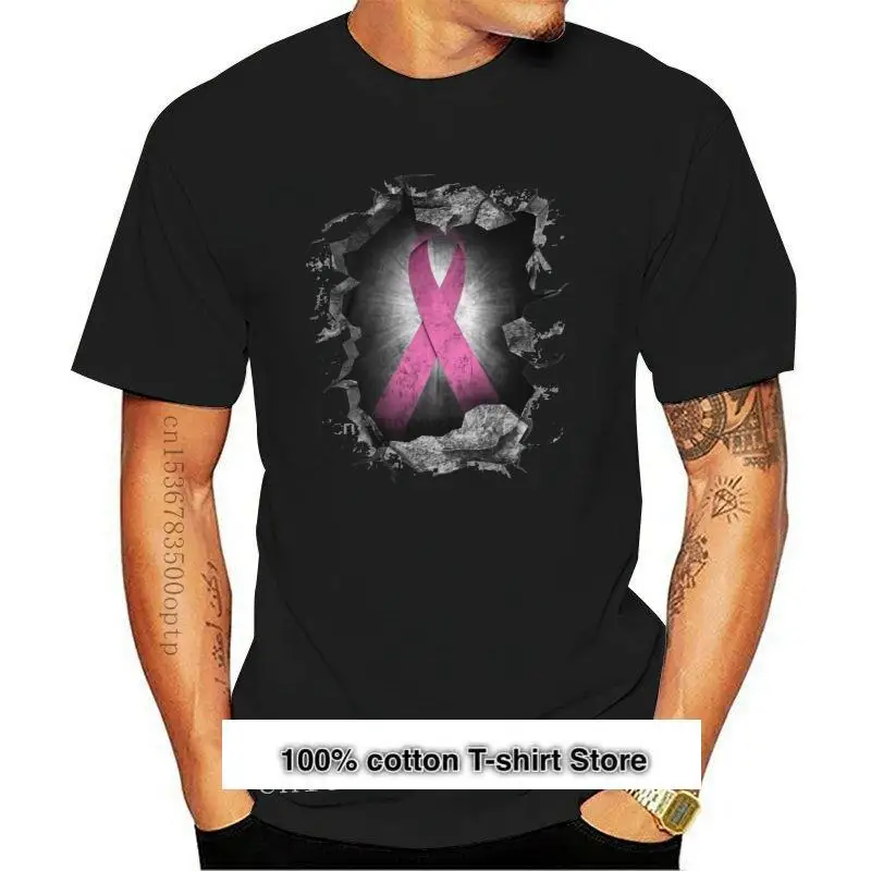 Camiseta para hombres y mujeres, camisa de concientización sobre el cáncer de mama, novedad
Camiseta para hombres y mujeres, camisa de concientización sobre el cáncer de mama, novedad