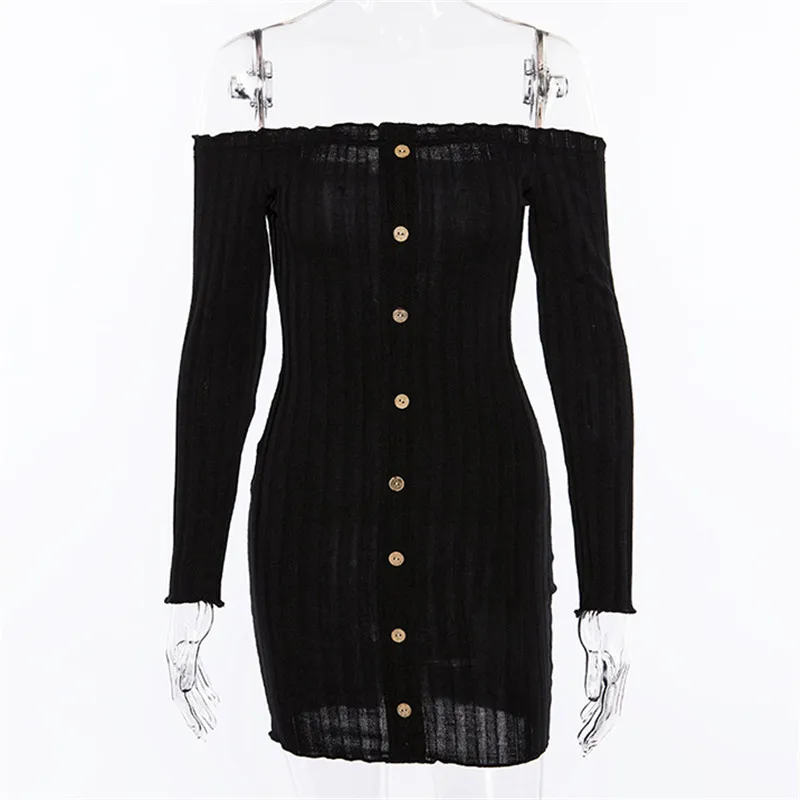 2021 Sexy Slim Dress Women Solid Color Off Shoulder Long Sleeve Sexy Slash Neck Bodycon Dresses Mini Party Dress JS0434
2021 Sexy Slim Dress Women Solid Color Off Shoulder Long Sleeve Sexy Slash Neck Bodycon Dresses Mini Party Dress JS0434